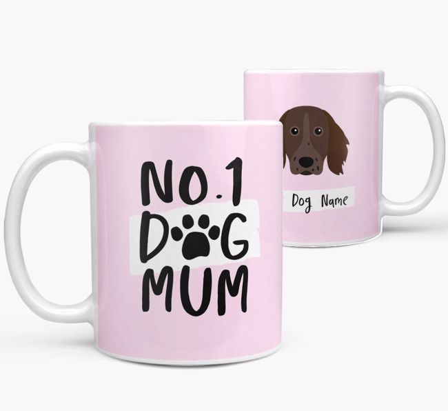 'No.1 Dog Mum' - Personalised {breedFullName} Mug